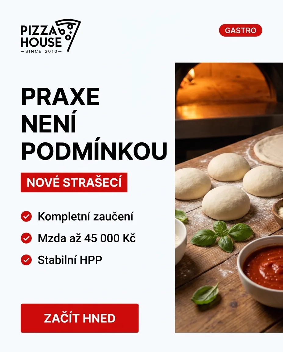 Pizza House – video ukázka náborové kreativy pro pozici Pizzař/ka nebo řidič/ka rozvozu
